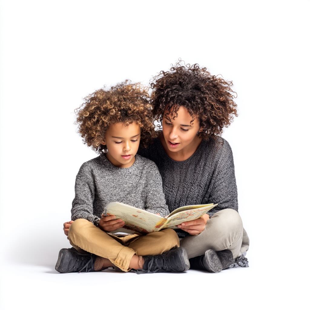 Child learning with Tobey's Tutor